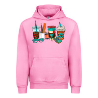 Fuchsia Pink math teacher coffee cups Urban Hoodie - AdoDesignShop