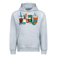 Heather Grey math teacher coffee cups Urban Hoodie - AdoDesignShop