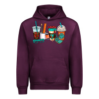 Mauve Wine math teacher coffee cups Urban Hoodie - AdoDesignShop