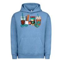 Pigment Pebble Blue math teacher coffee cups Urban Hoodie - AdoDesignShop