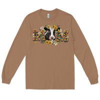 Mom With Cow Long Sleeve Tee | Teevron