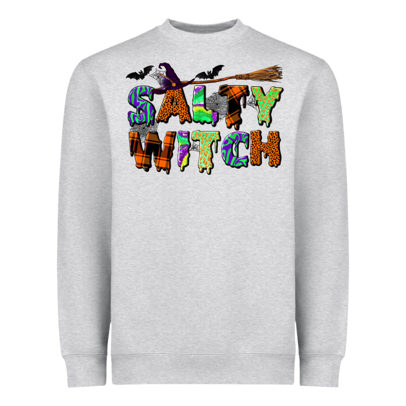 Salty Witch Heavyweight Sweatshirt by BundleAndBundleShop | Teevron