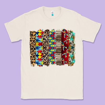 Autism Brushstore Classic Tee Designed By Racoondesign
