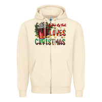 Sandshell afamilytloveschristmas Zipper Hoodie - CowhideDigitalArt