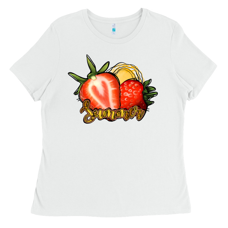 Strawberry Summer Ladies Tee by Bettercallsaul | Teevron