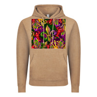 Vintage Coffee mardi gras Vintage Hoodie - CowGirlArtShop
