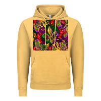Vintage Mustard mardi gras Vintage Hoodie - CowGirlArtShop