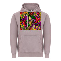 Vintage Zinc mardi gras Vintage Hoodie - CowGirlArtShop