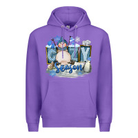 Purple Cozy Season Premium Hoodie - FaDigitalArtStudio