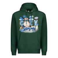 Sports Green Cozy Season Premium Hoodie - FaDigitalArtStudio