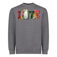 Storm christmas penguin love Heavyweight Sweatshirt - FaDigitalArtStudio