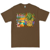 Cacao hello summer pineapple Premium Tee - BarkalooDesign