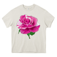 Cream Parade Day Rose Heavy Core Tee - LillyAllenDesigns