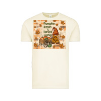 Pumpkin Kisses And Harvest Wishes Vintage Tee | Teevron