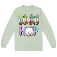 Matcha Do the bunny hop Easter Day Long Sleeve Tee - HowdyJamesFarm