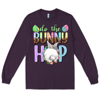 Plum Do the bunny hop Easter Day Long Sleeve Tee - HowdyJamesFarm