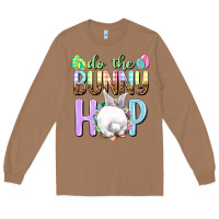 Toasted Coconut Do the bunny hop Easter Day Long Sleeve Tee - HowdyJamesFarm