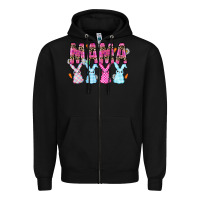 Black Easter Day Mamaa Zipper Hoodie - CowhideDigitalArt