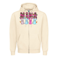 Sandshell Easter Day Mamaa Zipper Hoodie - CowhideDigitalArt
