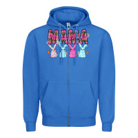 True Royal Easter Day Mamaa Zipper Hoodie - CowhideDigitalArt