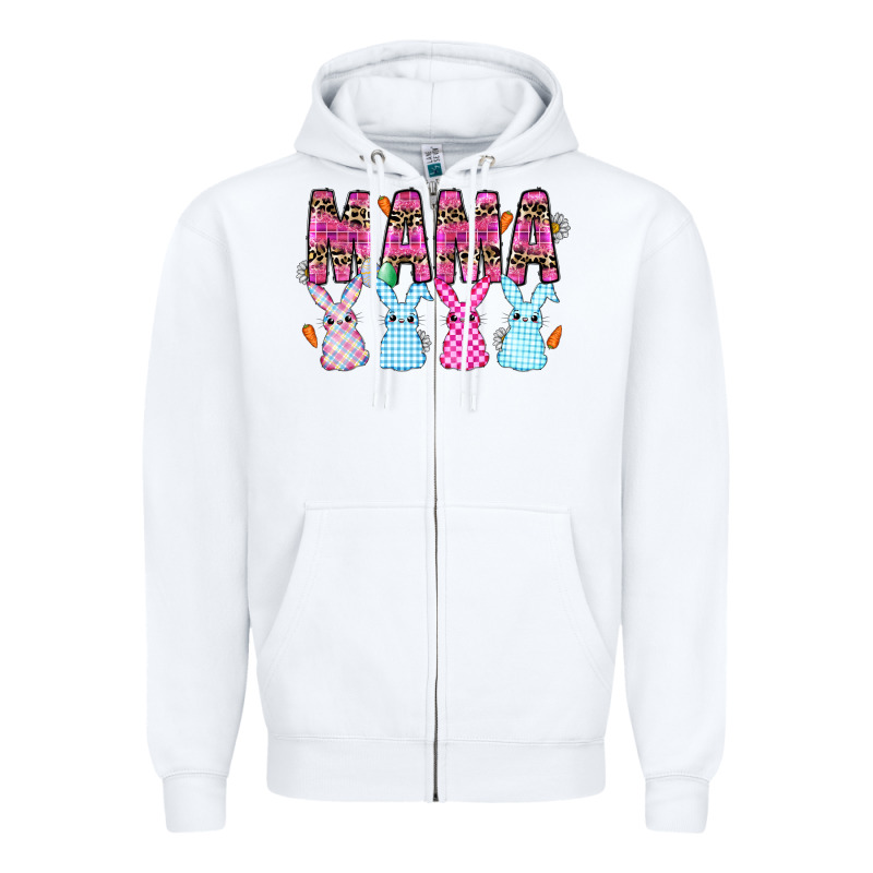 Easter Day Mamaa Zipper Hoodie by CowhideDigitalArt | Teevron