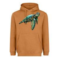 Meerkat sea turtle Heavyweight Hoodie - Artiststas