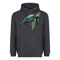 Smoke sea turtle Heavyweight Hoodie - Artiststas