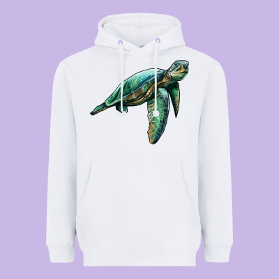 Sea Turtle Heavyweight Hoodie Designed By Artiststas