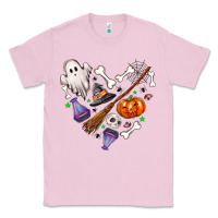 Bubblegum Pink love hallowen Classic Tee - NancyCooperArtShop