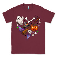 Burgundy love hallowen Classic Tee - NancyCooperArtShop