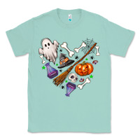 Seafoam love hallowen Classic Tee - NancyCooperArtShop