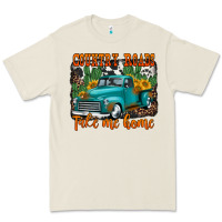 Bone country roads take me home old western truck Premium Tee - Jasminsmagicworld