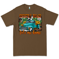 Cacao country roads take me home old western truck Premium Tee - Jasminsmagicworld
