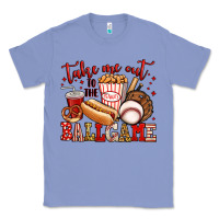 Colony Blue take me out to the ball game baseball Classic Tee - Jasminsmagicworld