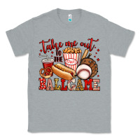 Heather Grey take me out to the ball game baseball Classic Tee - Jasminsmagicworld