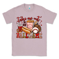Lilac take me out to the ball game baseball Classic Tee - Jasminsmagicworld