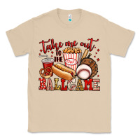 Mushroom take me out to the ball game baseball Classic Tee - Jasminsmagicworld
