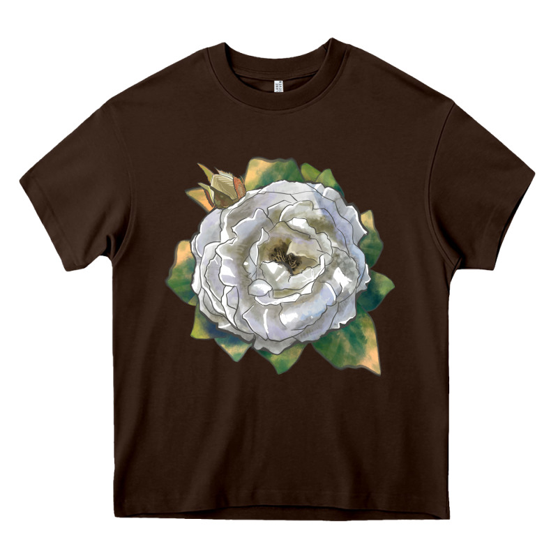 Pillow Fight Rose Heavy Core Tee by LillyAllenDesigns | Teevron