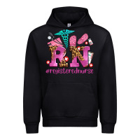 Black registered nurse with crocs Urban Hoodie - AdoDesignShop