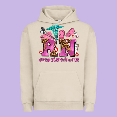 Registered Nurse With Crocs Urban Hoodie Designed By Adodesignshop