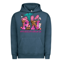 Pigment Midnight Navy registered nurse with crocs Urban Hoodie - AdoDesignShop