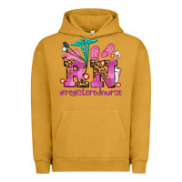 Pigment Peanut Butter registered nurse with crocs Urban Hoodie - AdoDesignShop