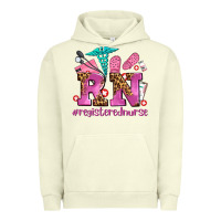 Pigment Pistachio registered nurse with crocs Urban Hoodie - AdoDesignShop