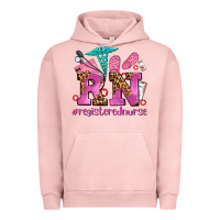 Pigment Salmon registered nurse with crocs Urban Hoodie - AdoDesignShop