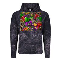 Cloud Black mardi gras hearts Vintage Hoodie - CowGirlArtShop
