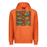 Carrot native american aztec seamless pattern 2 Premium Hoodie - BundleAndBundleShop