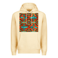 Pina Colada native american aztec seamless pattern 2 Premium Hoodie - BundleAndBundleShop
