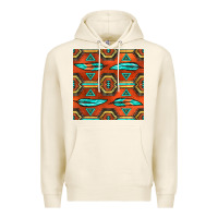 Tofu native american aztec seamless pattern 2 Premium Hoodie - BundleAndBundleShop