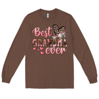 Chestnut Best Grandma ever Mother's Day Long Sleeve Tee - CowGirlArtShop
