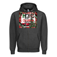 Charcoal Heather christmas homecoming celebration Zipper Hoodie - CowhideDigitalArt